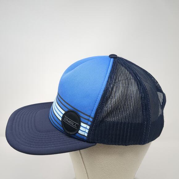 O'Neill Est. 1952 Snapback Trucker Hat Blue One Size Adjustable Mesh Back - Picture 3 of 9